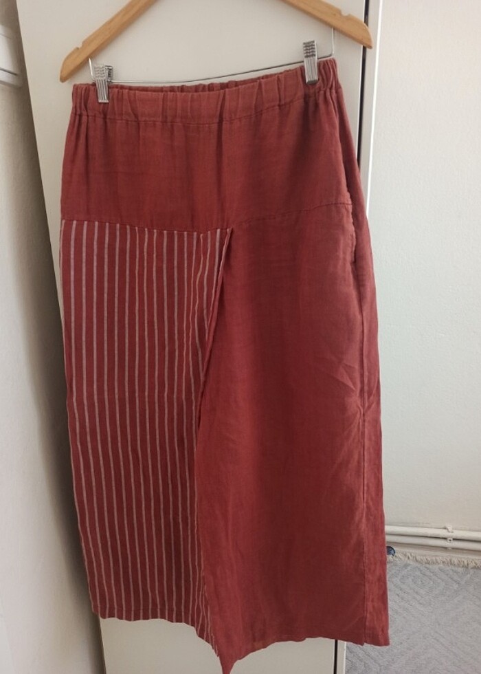 Kadın Keten Pantolon - Görsel 3