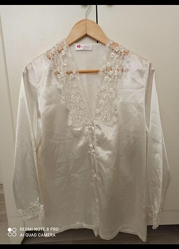 Saten pijama takımı - Görsel 2