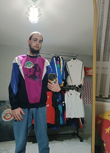 Adidas Vintage Sweatshirt - Görsel 3