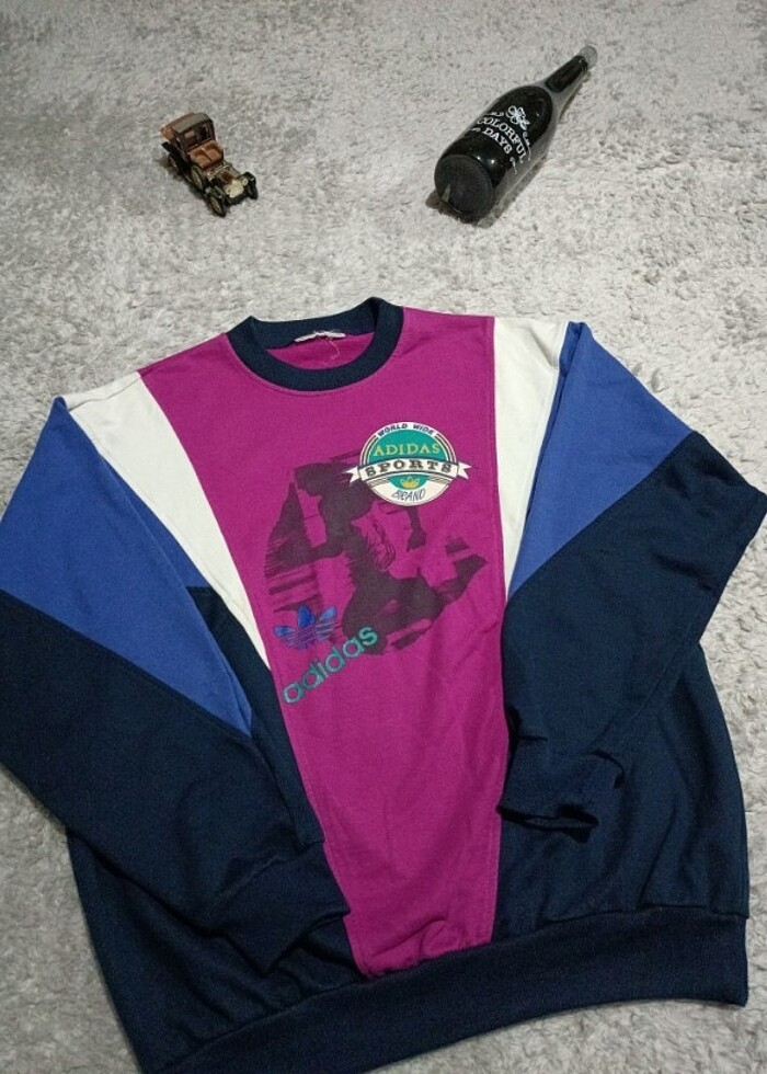 Adidas Vintage Sweatshirt - Görsel 2