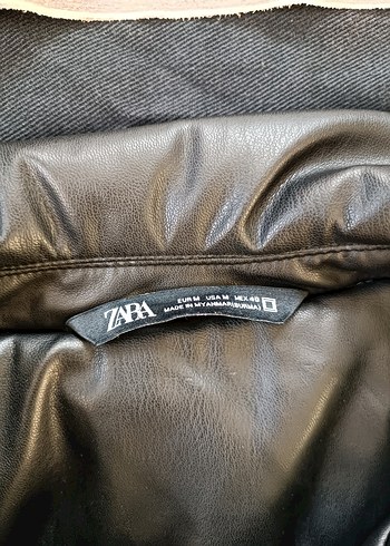 Zara Deri Ceket - Görsel 5