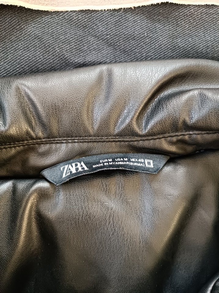 Zara Deri Ceket - Görsel 5