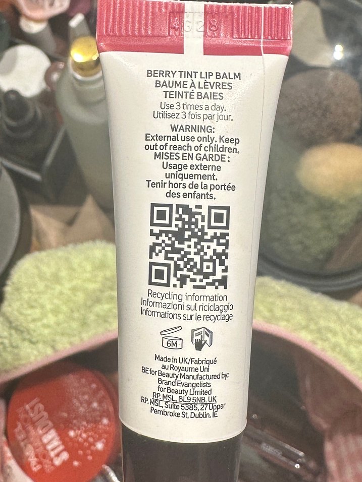 The inkey list Tripeptide Plumping Lip Balm. - Görsel 2