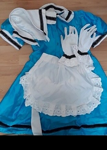 Anime cosplay Maid Kostumu - Görsel 2