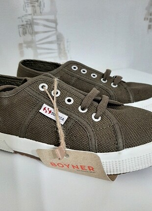 32 Beden haki Renk Superga keten