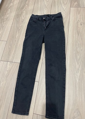LC Waikiki Gri Normal Boy Denim Kadın Jean