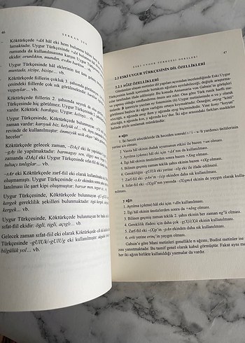  Beden Renk Eski Uygur Türkçesi Dersleri Kitabı