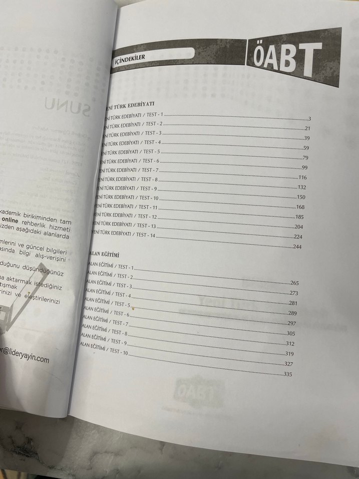 Edebiyat öğretmeniöabt soru  Bankası ve Çözümlü Kitaplar 5 kitap - Görsel 5