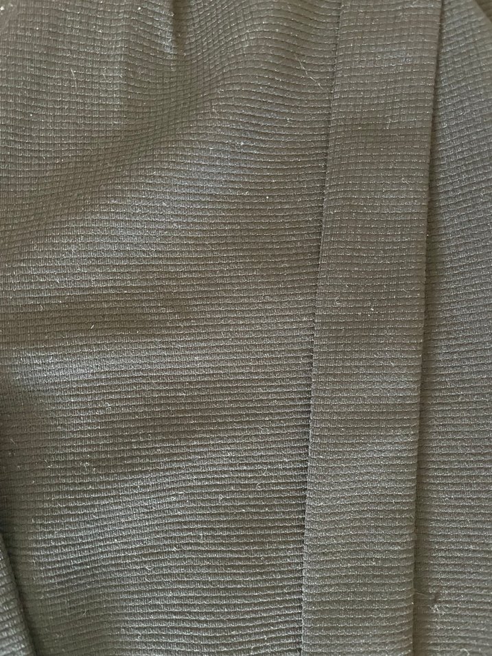 Siyah Kemerli Kadın Kumaş Pantolon - Görsel 3