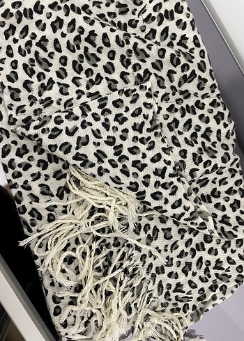 Kadın Gri Pilili Sokak Stili  şal - Görsel 2