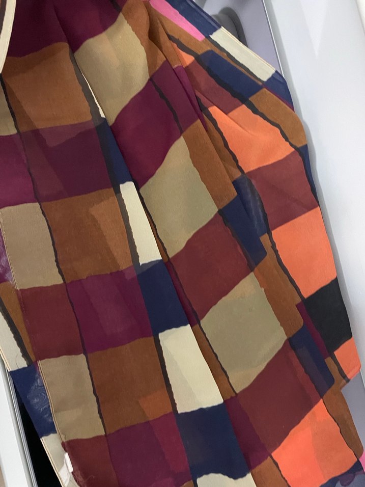 Bohem Çok Renkli Kadın Şal - Görsel 3