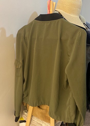 Haki Kadın Günlük Ceket - Görsel 2