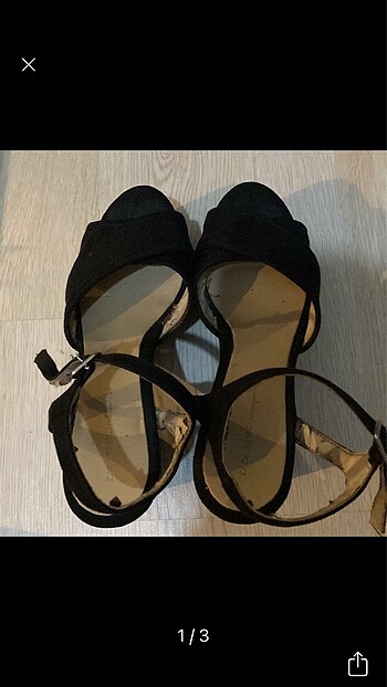 Zara dolgu topuk kadın ayakkabı
