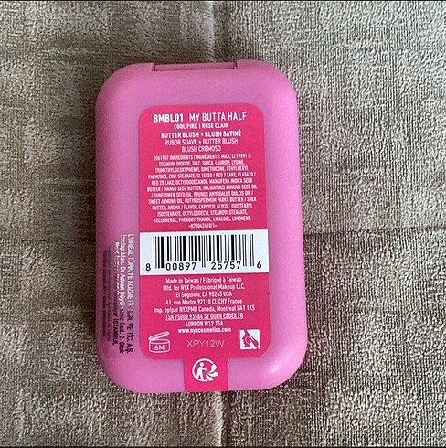 Beden Nyx buttermelt allık