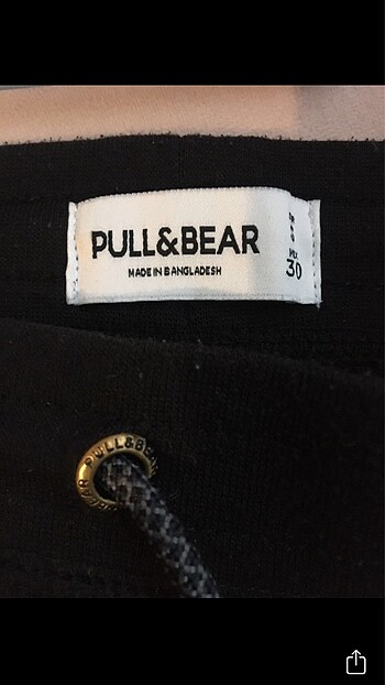 Pull bear siyah eşofman - Görsel 3