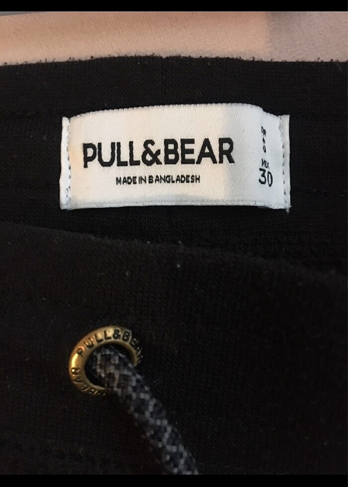 Pull bear siyah eşofman - Görsel 3
