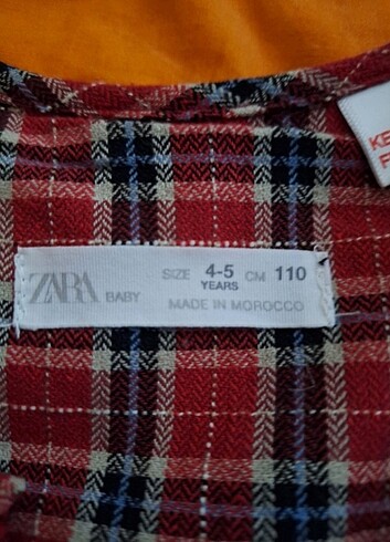5 Yaş Beden çeşitli Renk Zara 4-5 yaş elbise