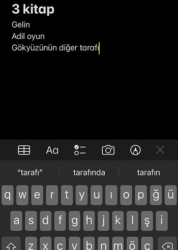 3 kitap özel ilan