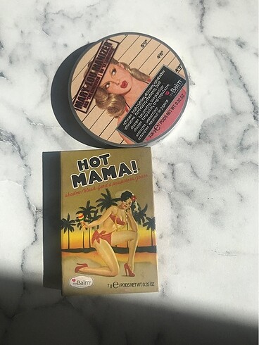 The balm allık ve highlighter aydınlatıcı