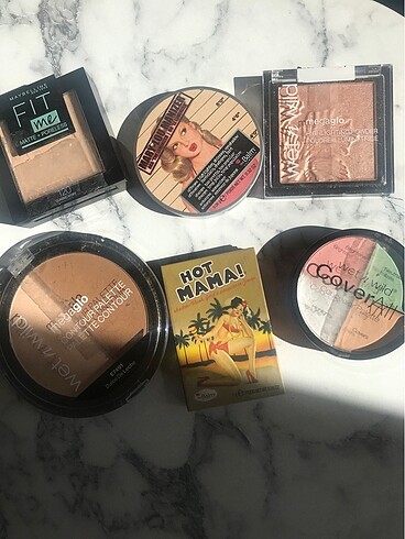 Makyaj malzemeleri The balm wet n wild maybelline