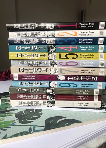 Death Note Manga Serisi 12 Cilt ölüm defteri