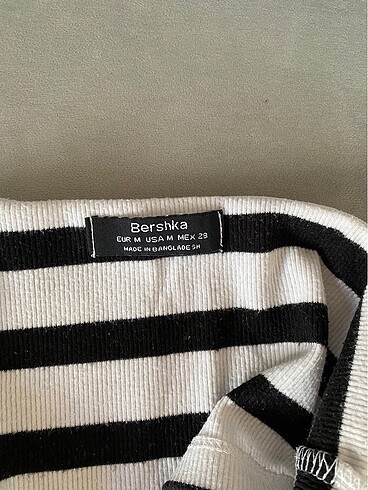 bershka crop top - Görsel 3