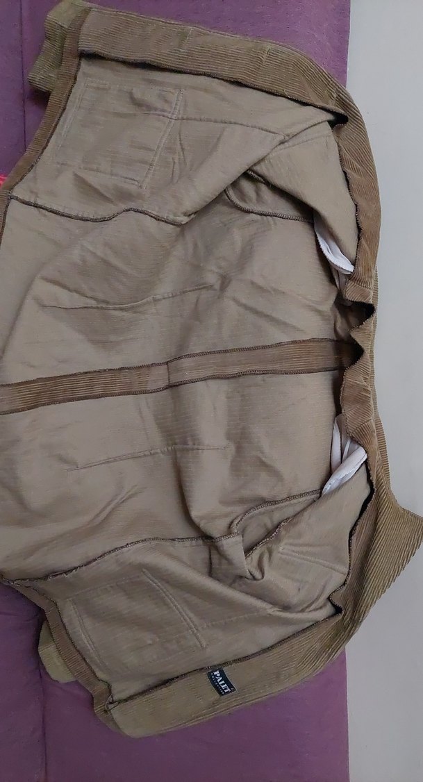 Vintage Düğmeli Kahverengi Süet Kadın Ceket - Görsel 2