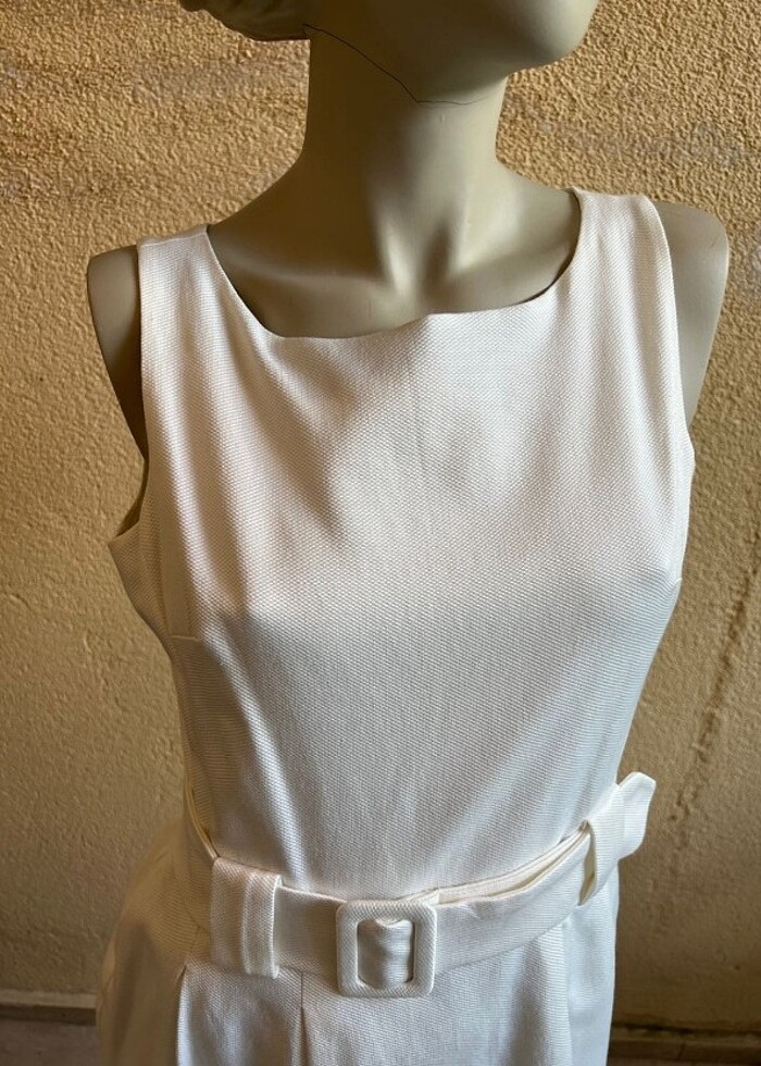 Kemerli elbise - Görsel 2