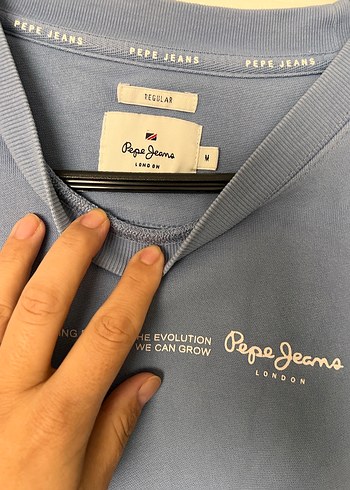 Mavi Kırmızı Regular Fit Tişört Large - Görsel 6