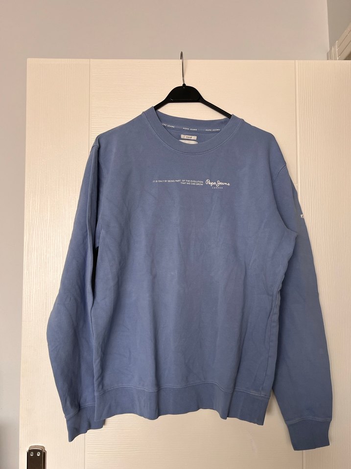 Mavi Kırmızı Regular Fit Tişört Large - Görsel 4