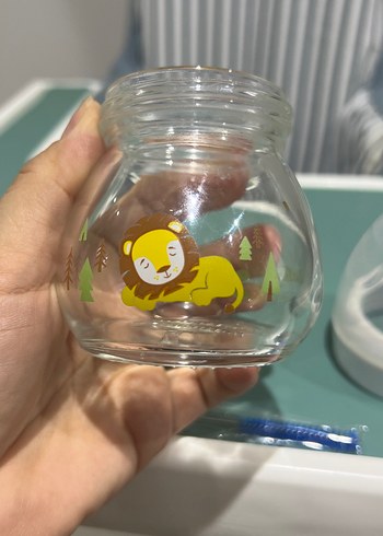 Renkli Yeşil Bebek Biberonu Seti - Görsel 3