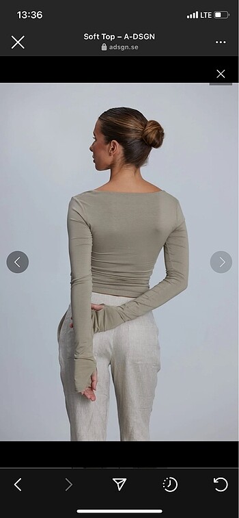 Zara Bej rengi bluz A-dsgn