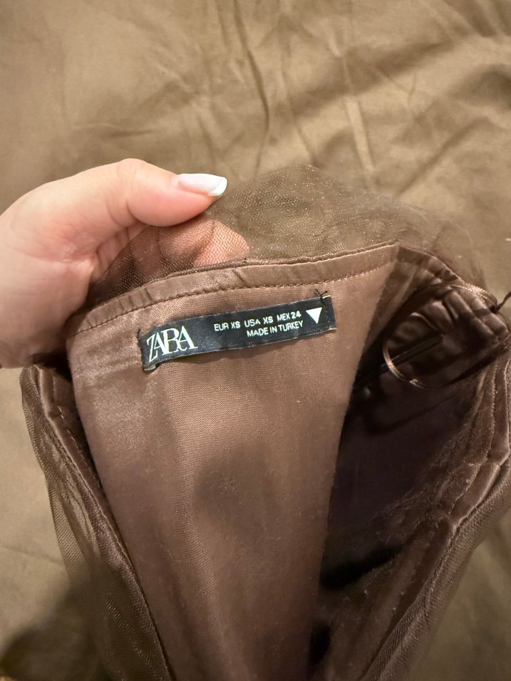 ZARA KAHVERENGİ KORSE - Görsel 3