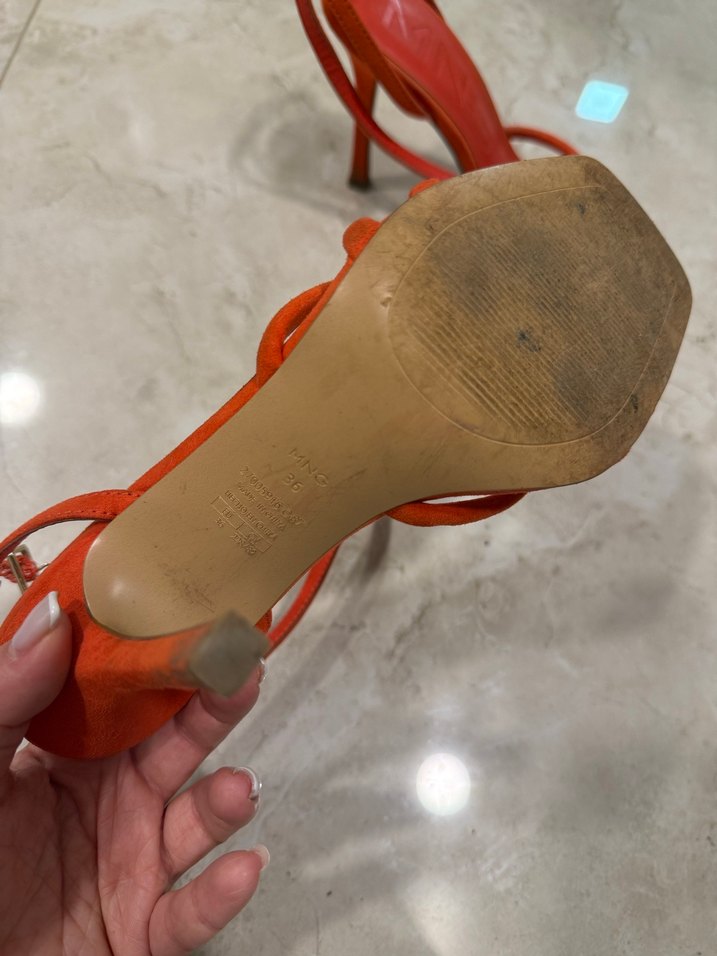 TURUNCU MANGO STİLETTO - Görsel 4