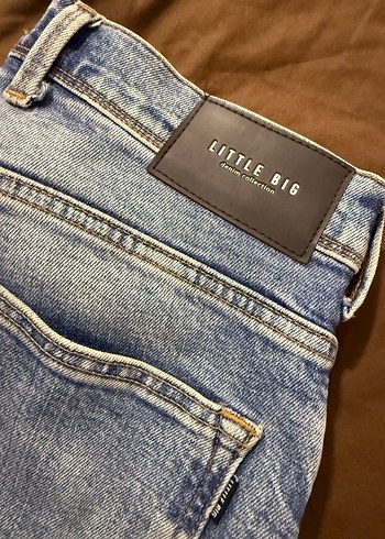 Erkek Mavi Denim Normal Boy Rahat Kesim Jean - Görsel 2