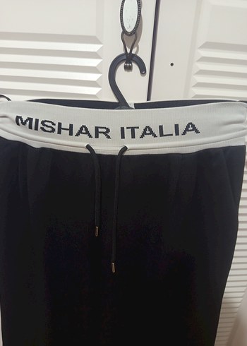 Siyah Baskılı pantolon - Görsel 2