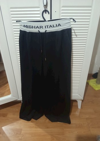 Siyah Baskılı pantolon - Görsel 3