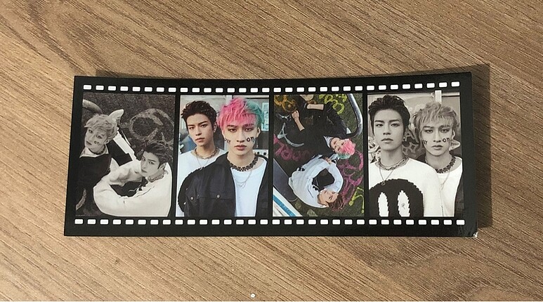 stray kids film fotokart
