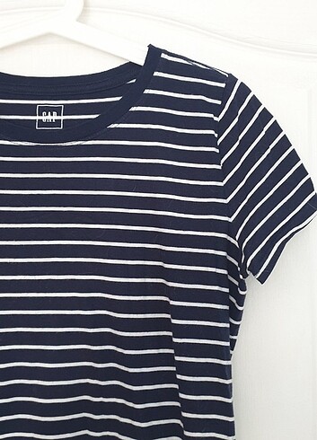 xs Beden lacivert Renk GAP Lacivert Kısa Kollu T-Shirt