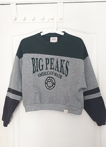 Pull and Bear Grafik Baskılı Sweatshirt