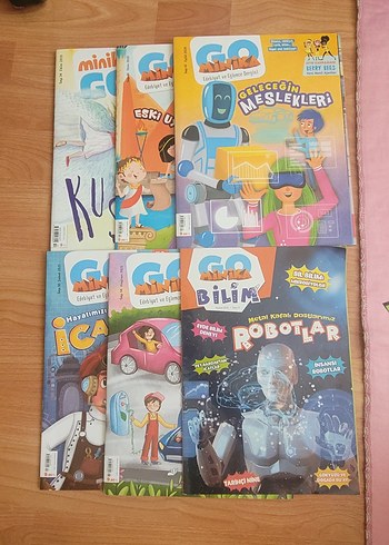 Minika Go Çocuklar için Eğlenceli ve Eğitici Kitap Seti
