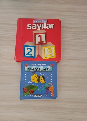 2 adet bebek kitabı 