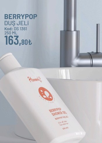 Berrypop Duş Jeli 250 ml