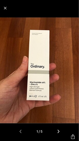 The ordinary niacinamide serum