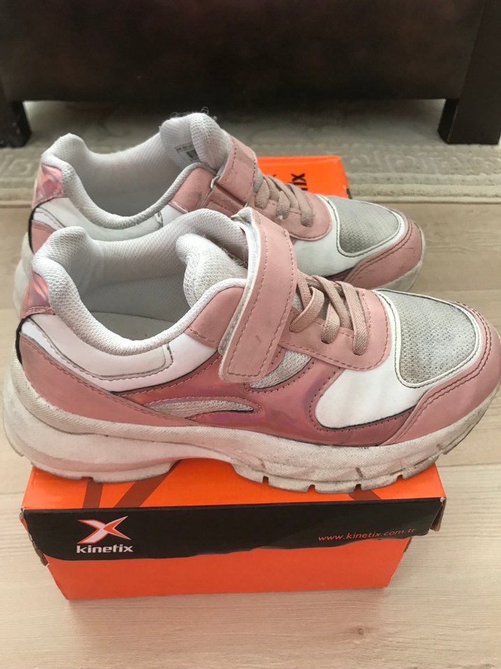 Kız Çocuk Pembe Spor Ayakkabı - Görsel 2