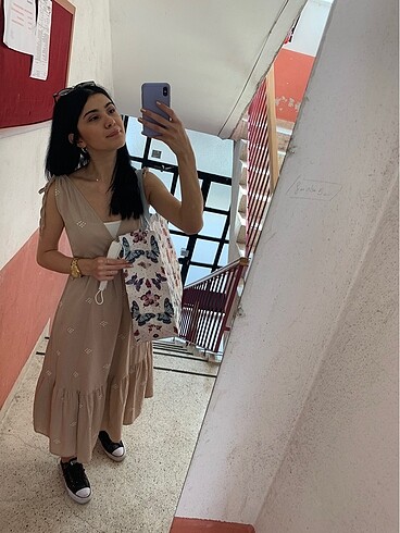 Midi boy elbise - Görsel 8