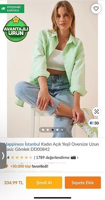 Happiness gömlek