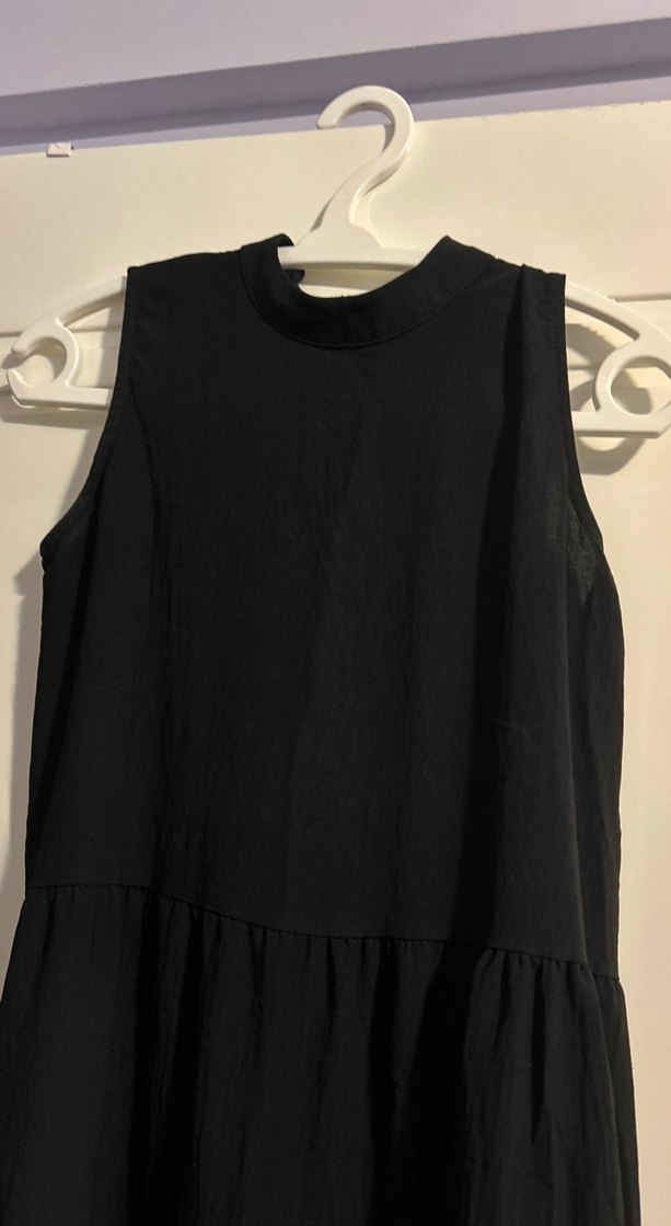 Siyah trendyol milla elbise - Görsel 2