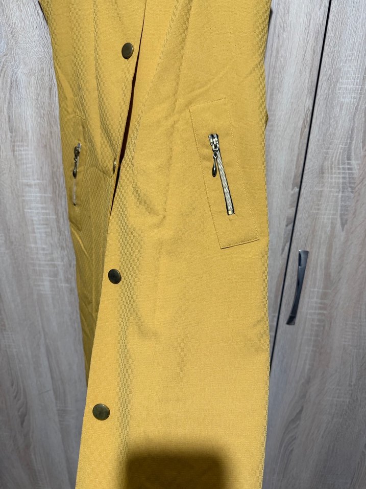 Düğmeli Uzun Kadın Yelek - Görsel 3