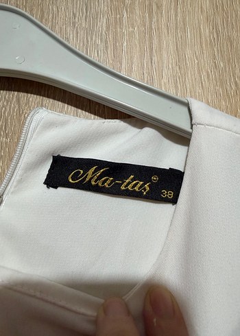 Kadın Beyaz Midi Uzun Kollu Tunik - Görsel 3